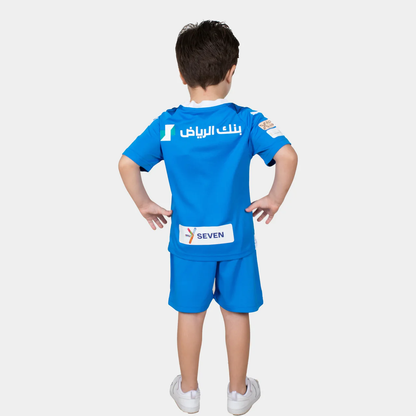 Al-Hilal Kids Official Home Kit (Shirt + Shorts) 23/24