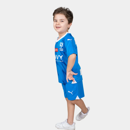 Al-Hilal Kids Official Home Kit (Shirt + Shorts) 23/24